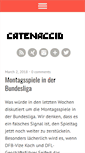 Mobile Screenshot of catenaccio.de